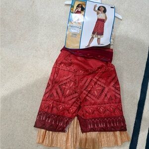 NWT Size Medium (7-8) Disney Kids' Moana Classic  Dress